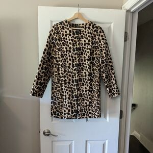 Animal print jacket